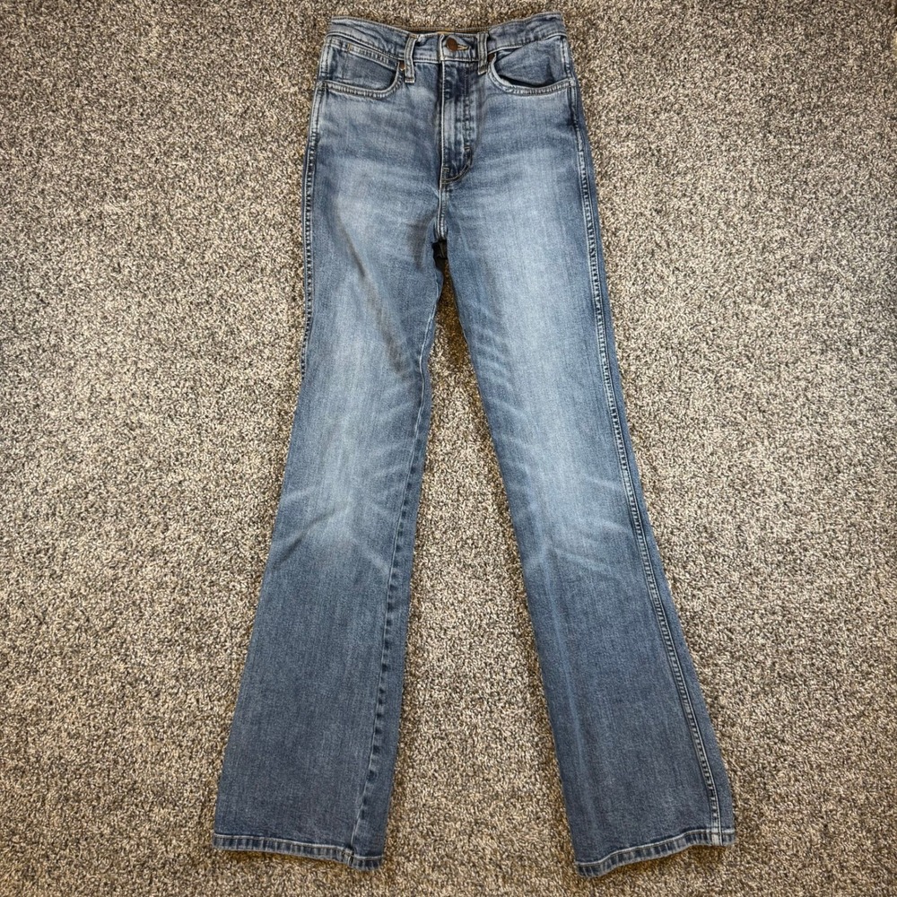 Wrangler Westward Jeans Womens 26x34 Blue Excellent High Rise Bootcut 626 1990s - Picture 2 of 10